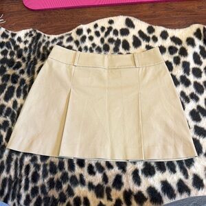 & Other Stories Tan Mini Skirt